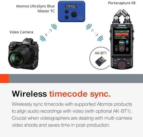 Tascam Portacapture X8 Nešiojamasis garso įrašymo įrenginys