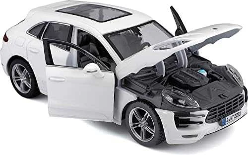 Bburago Porsche Macan Baltas 1:24 BBURAGO