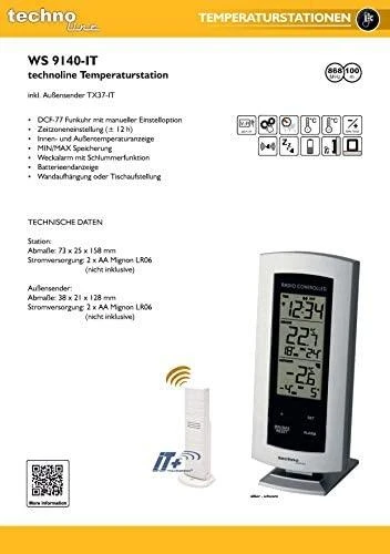 Orų stotelė Technoline WS 9140-IT