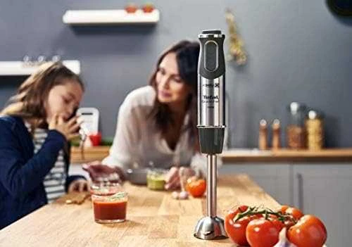 Maišytuvas Tefal Quickchef 2-in-1 (HB659838), 1000 W, 20 greičių, Turbo režimas, nerūdijančio plieno