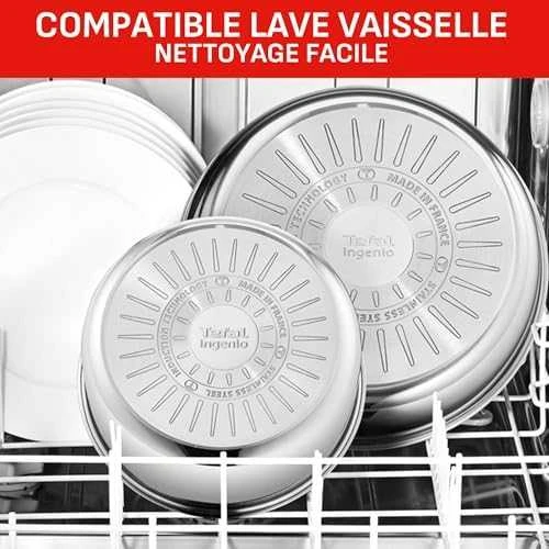 Puodų ir keptuvių rinkinys Tefal Ingenio Emotion, 20 dalių (L897SJ04)