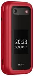 Mobilusis telefonas Nokia Rinkinys 2660 Flip 4G Dual Sim Raudona + Įkroviklis biurkowa