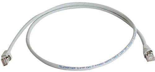 Telegärtner Patchkabel, S/FTP, PiMF, Cat 6A (ISO/IEC), geltona, 5,0 m (L00003A0059)