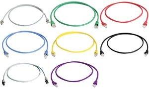 Telegärtner patch kabelis SFTP CAT 6A juodas 1,0m