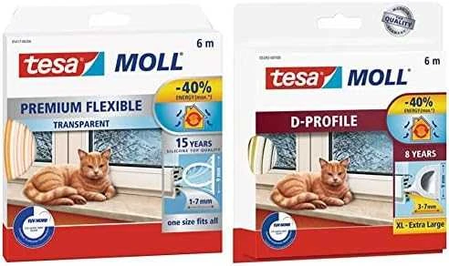 TESA SILIKONINIS SANDARIKLIS 6m SKAIDRUS