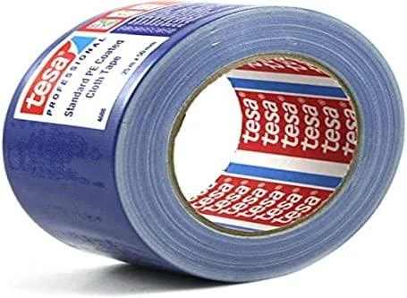 Tesa Taśma 260 gaffer audinio remonto juosta 25 m: 50 mm, mėlyna
