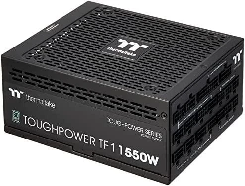 Thermaltake PS-TPD-1550FNFATE-1 maitinimo blokas 1550 W 24 kontaktų ATX ATX Juodas