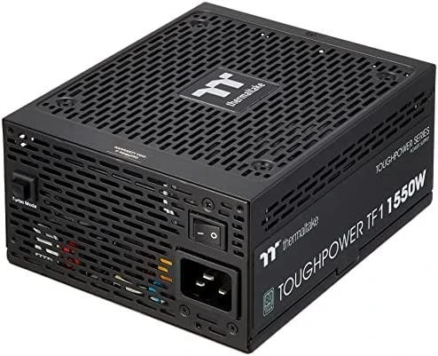 Thermaltake PS-TPD-1550FNFATE-1 maitinimo blokas 1550 W 24 kontaktų ATX ATX Juodas