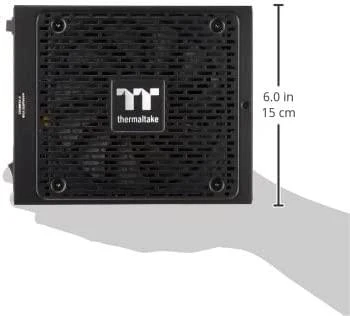 Thermaltake PS-TPD-1550FNFATE-1 maitinimo blokas 1550 W 24 kontaktų ATX ATX Juodas