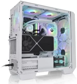 MIDI Thermaltake View 300 MX ARGB Snow Baltas
