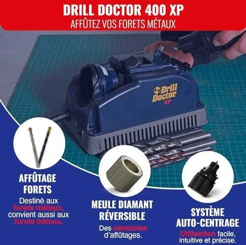 Tivoly Grąžtų galandinimo staklytės Drill Doctor XP, 2.5>13 mm, 118° kampui