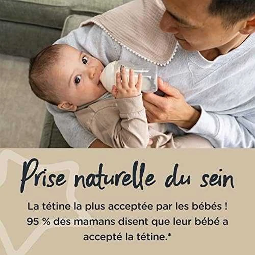 Tommee Tippee TOMMEE TIPPE Natural Start buteliukas CLOSER TO NATURE, su sterilizavimo funkcija 150 ml, 3 vnt., 42271820
