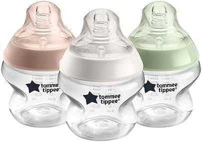 Tommee Tippee TOMMEE TIPPE Natural Start buteliukas CLOSER TO NATURE, su sterilizavimo funkcija 150 ml, 3 vnt., 42271820