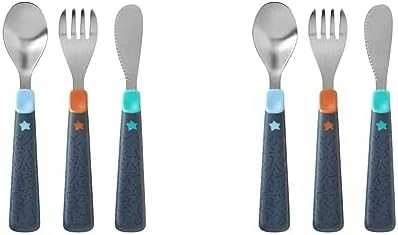 TOMMEE TIPPEE metalinių stalo įrankių rinkinys BIG KIDS, mix, 44718710
