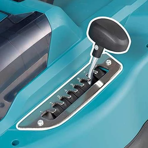 Makita DLM330RT akumuliatorinė vejapjovė 18 V ličio jonų, 1 x 5,0 Ah, DC18RC, 33 cm, 3 viename (pjovimas / surinkimas / mulčiavimas), 12,6kg,