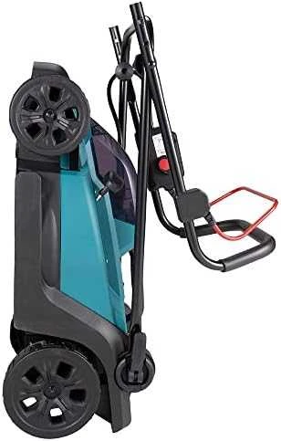 Makita DLM330RT akumuliatorinė vejapjovė 18 V ličio jonų, 1 x 5,0 Ah, DC18RC, 33 cm, 3 viename (pjovimas / surinkimas / mulčiavimas), 12,6kg,