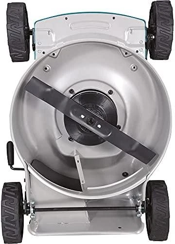 Makita akumuliatorinė vejapjovė DLM460Z 2x18 V, 46 cm, 3 viename (pjovimas / surinkimas / mulčiavimas), plieno korpusas, be akumuliatoriaus ir kroviklio