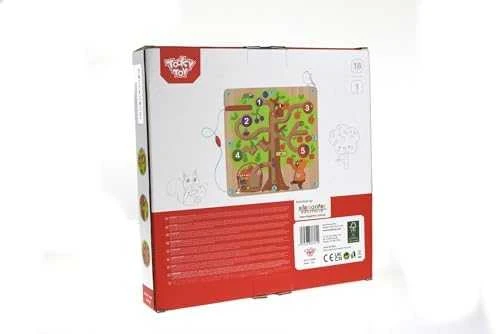Tooky Toys „Taky Toy Labirynt Magnetic Fruber“ mokymo mokymas