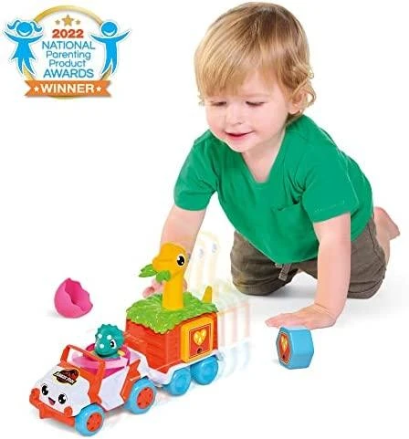 TOMY mašinėlės rinkinys su dinozauru Dino Rescue Ranger, E73253