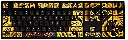 Klaviatūra Traitors TIGER SKETCH Limited Keycap Set, PBT UK išdėstymas