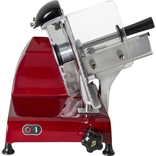 Berkel 250 elektrinė pjaustyklė, šoninis profilis