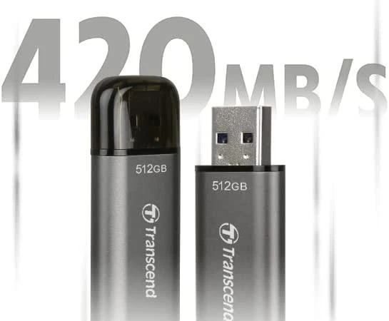 TRANSCEND JetFlash 920 USB 128GB USB 3.2 USB atmintinė TLC didelės spartos