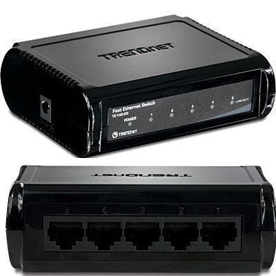 TRENDNET 5 prievadų 10/100Mbps jungiklis