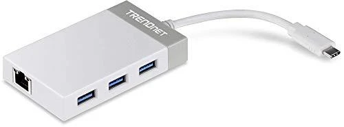 HUB USB TRENDnet 1x RJ-45 + 3x USB-A 3.0 (TUC-ETGH3)