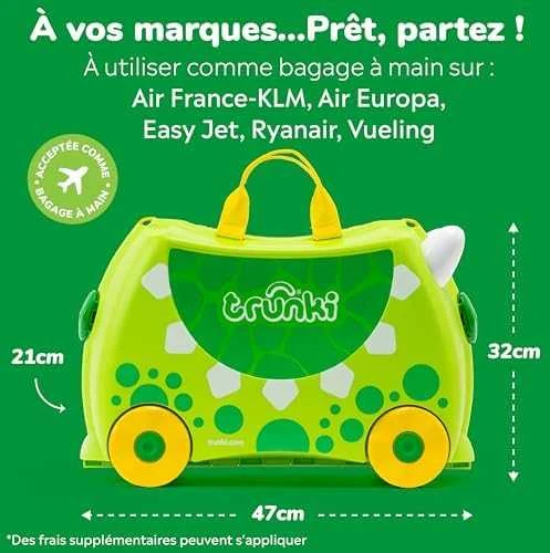 Vaikiškas lagaminas Trunki - dinozauras Dudley (TRU0126)