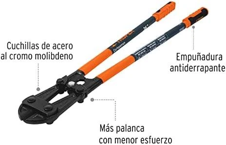 Varžtų kirpimo žirklės iki 14mm, Ilgis 91.5cm 36" Truper®
