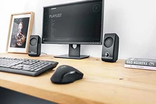 Pioneer DM-50D kolonėlės, 2 vnt. Juodos spalvos