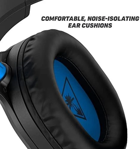 Žaidimų ausinės Turtle Beach Recon 70, skirta PS4, Juoda-mėlyna