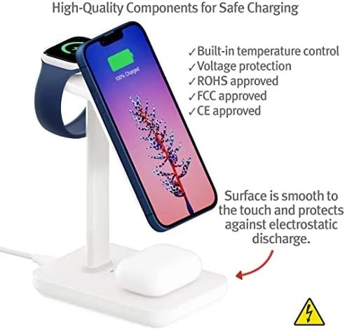 Twelve South HiRise 3 Wireless Charging Stand (juodas)