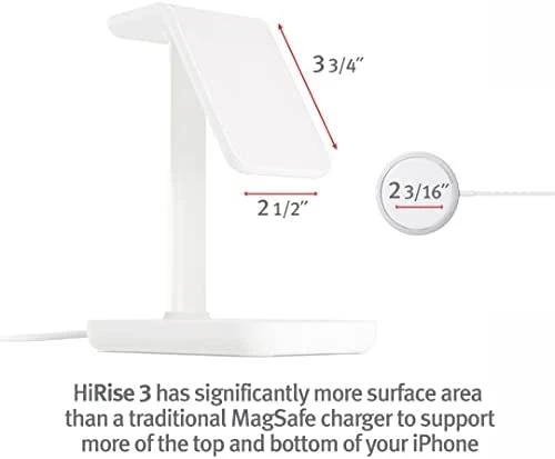 Twelve South HiRise 3 Wireless Charging Stand (juodas)