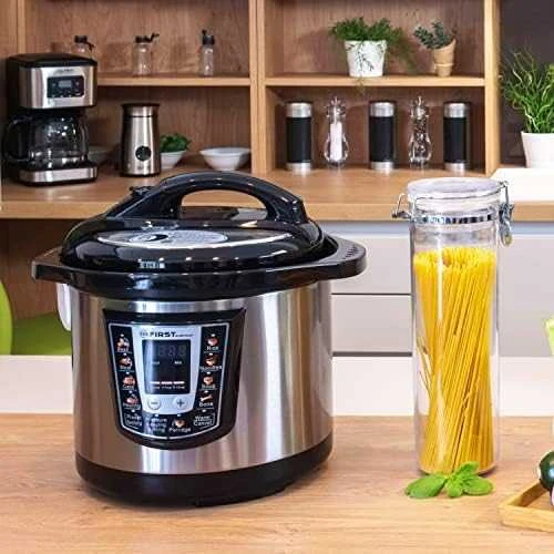 Daugiafunkcinis puodas First 1000W electric pressure cooker 6L