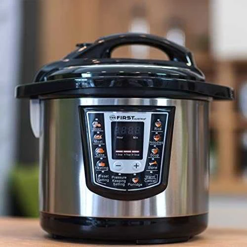 Daugiafunkcinis puodas First 1000W electric pressure cooker 6L