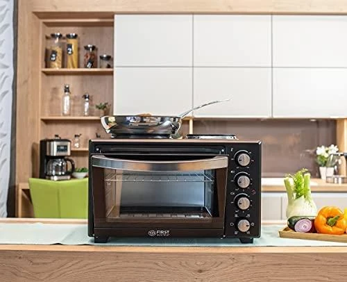 Elektrinė krosnelė First Austria Mini orkaitė su kaitvietėmis | 45L (FA-5045-4)
