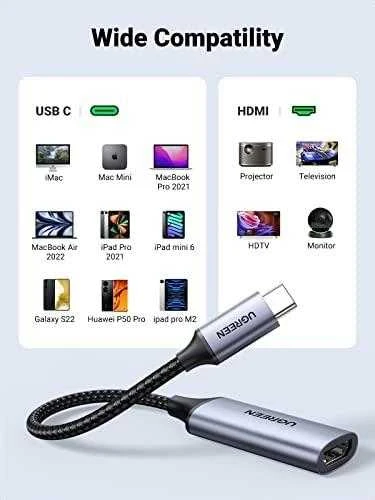 Adapteris UGREEN CM297 USB-C į HDMI