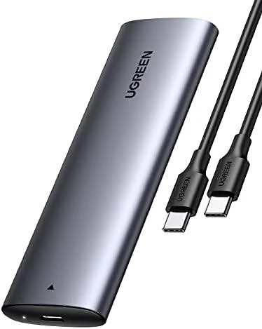 Ugreen 10902 saugojimo diskų korpusas SSD korpusas Pilka M.2