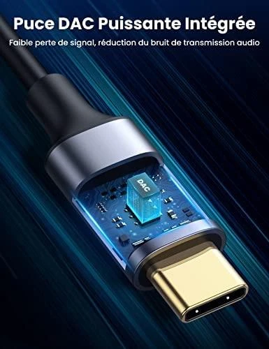 Ugreen audio kabelis USB Type C (male) - 2RCA (male) 1.5m pilkos spalvos (20193 CM451)