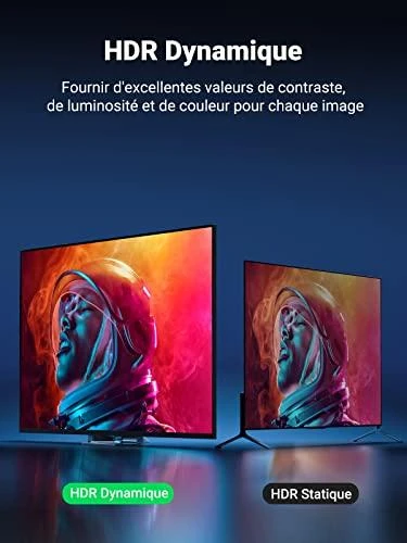 Kabelis HDMI 2.1 UGREEN HD135 8K 60Hz 2m