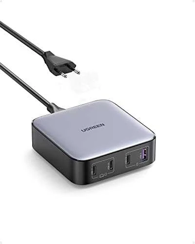 Įkroviklis UGREEN CD328 Nexode, 3x USB-C, USB-A, GaN, 100 W