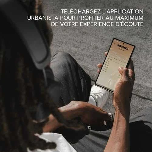 Urbanista Los Angeles Exager Solar ausinės, Juodos