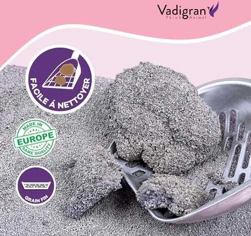 VADIGRAN kačių kraikas Clump Babypowder EU 12kg