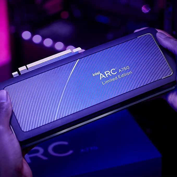 Vaizdo plokštė Intel Arc A750, 8 GB, GDDR6, 256 bit, PCIE 4.0 16x (21P02J00BA99AM3D)