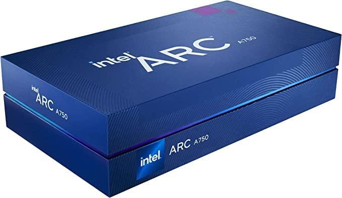 Vaizdo plokštė Intel Arc A750, 8 GB, GDDR6, 256 bit, PCIE 4.0 16x (21P02J00BA99AM3D)