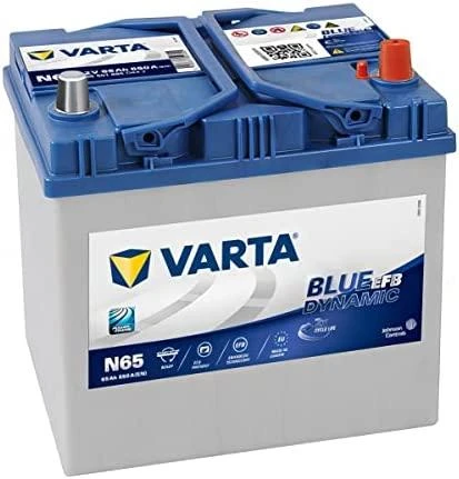 VARTA START STOP N65 (565501065) 65Ah 650A (EN) 12V EFB akumuliatorius