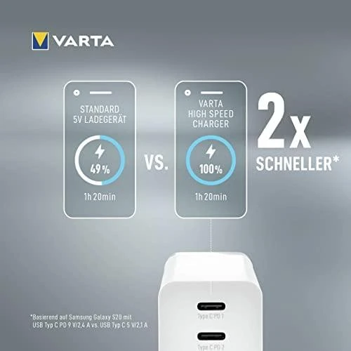 Varta High speed charger 57956 Maitinimo adapteris