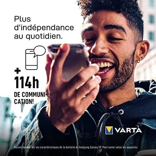Varta 57909 101 111 nešiojamasis įkroviklis Ličio polimeras (LiPo) 20000 mAh Belaidis įkrovimas Balta