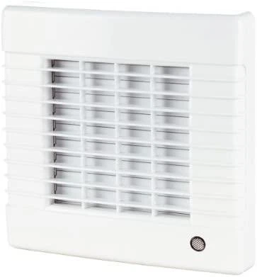 Vents Namai ventiliatorius fi 100 18W 34d Bevielio laiko jungiklis baltas (100MAT)